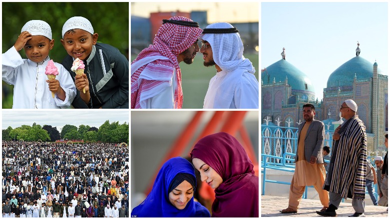 موسوڵمانانی جیهان جەژنی رەمەزان پیرۆز دەکەن